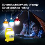 8000mAH 15W 6V Off Grid Solar Light Kits TUV Hiking Fishing Solar Light