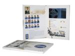Customized 7 Inch Video Postcard Hard Paper For Promotion , Advertising