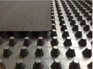 Wholesale Landfill Pond Hdpe Dimpled Membrane Board For Wall Drainage from china suppliers