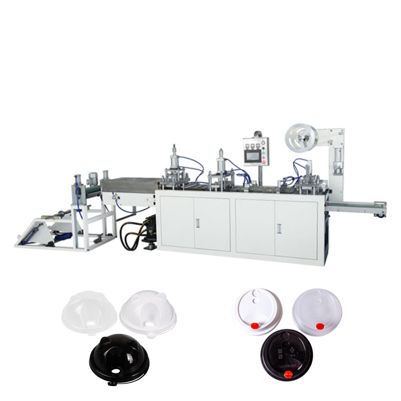 CE VVVF Control PLA Juice Cup Lid Making Machine