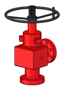 China Offshore Oil Drilling API 6A Adjustable Choke Valve For Gas Tree on sale
