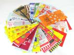 50-120 Grams Popcorn Packaging Bags Yellow Popcorn Boxes Greaseproof Recyclable