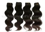 6A+ Remy Virgin Human Hair Extensions Natural Black Body Wave