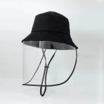 Black Virus Protection Cap Adult Multifunctional Protective Face Cap