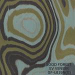 Engineered Wood Veneer Tree Root Wood Veneer Natural / Dyed Color