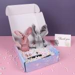 CMYK Color Luxury Foldable Card Box For Skincare Cosmetic Packaging