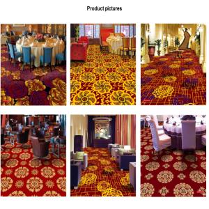 Wholesale Wilton Patterned Carpets Floral Red Printed Style 100% Polypropylene from china suppliers