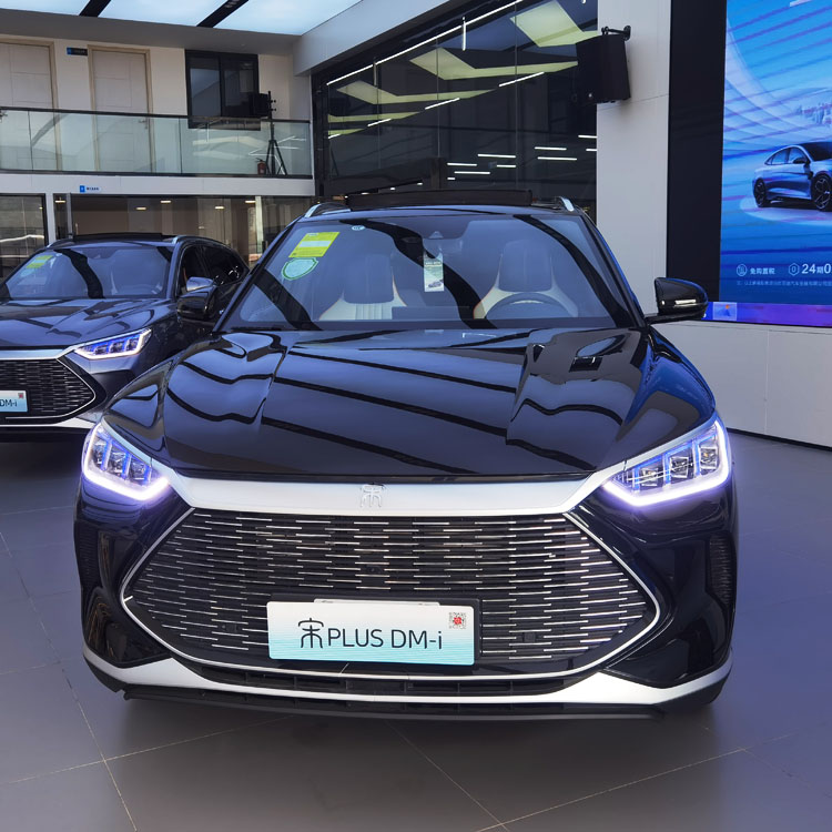 MacPhersan Type Independent Front Suspension 110km Electric Car BYD Song Plus DM-i Hybrid SUV with Full Engine Drive Mode