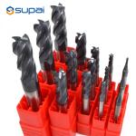 Solid Carbide Tapered End Mills Long Working Lifespan Eco - Friendly
