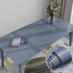Pink Glossy Self Adhesive Wallpaper Blue Glossy Marble Contact Paper
