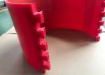 Italian Rubber Mat Spare Parts Anvil Cover For Corrugated Rotary Die Cutting