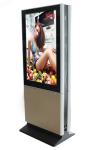 Customized 43 Inch Outdoor Touch Screen Kiosk 1920 * 1080 Resolution Built - In
