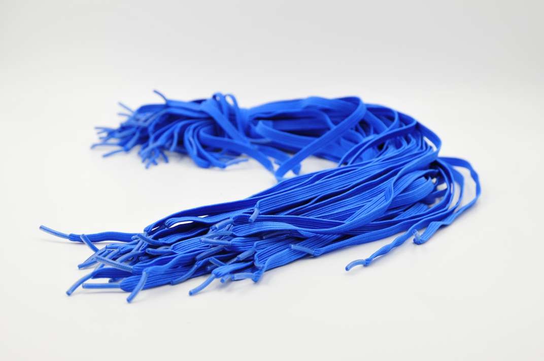 Oxygen Mask Elastic Strap Braided Elastic Rope Latex Free For Adult