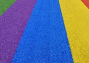 Wholesale Rainbow Colored Artificial Turf from china suppliers