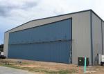 Steel Framed Structures Prefabricated Metal Airplane Hangar Kits With Office