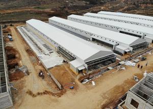 Wholesale AZ150 Light Steel Structure Prefab Poultry House With Chicken Raising Equipment from china suppliers