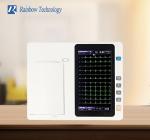 12 Leads Ecg Machine Touch Screen 3 Channel Professional EKG Device For Hospital