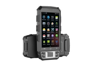 China Rugged Handheld RFID Reader 5.0 Inch With Removable 4500mah Big Battery Or 8000mah on sale
