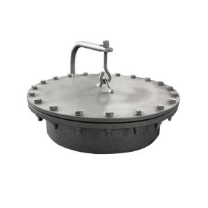 Wholesale NXF Galvanized Carbon Steel Quick Opening Circular Manhole Cover Drain Hole Cover Stainless Steel Industrial Manhole from china suppliers