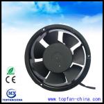 Ball Bearing 7 Blade 220V Commercial Ventilation Fans 172x172x51mm