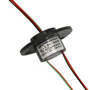 Wholesale Cap Type Rotary Slip Ring 6 Circuit 2A 240 VAC/DC Low Contact Resistance from china suppliers