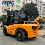 Factory Workshop Diesel Forklift Truck 15 Ton Capacity 1800mm Fork Length