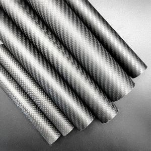 Wholesale Roll Wrapping 3K Carbon Fiber Weave Tube Wear &amp; Corrosion Resistant from china suppliers