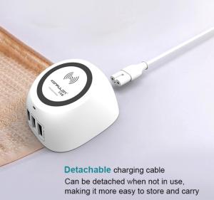 Wholesale Portable Multifunction Phone Charger QC3.0 Output Wireless Phone Charging Dock from china suppliers