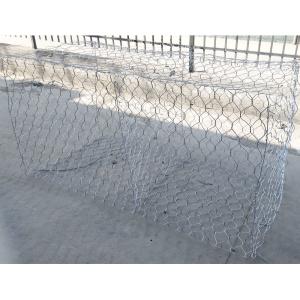 Wholesale Double Twisted 8x10cm Gabion Baskets Stone Filled Cages Preventing Rock Breaking from china suppliers