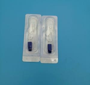 Wholesale 22G Disposable Butterfly Positive Pressure Type Iv Cannula Routine Infusion For Adults Blue from china suppliers