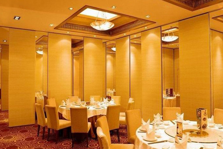 Temporary Acoustic Soundproof Movable Partition Walls , Restaurant Room Dividers