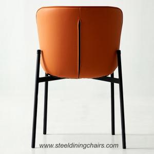 Wholesale Finish Fabric Side 50cm 53cm 78cm Leather And Steel Dining Chairs from china suppliers