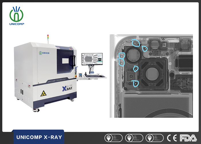 Unicomp AX7900 High Specifications 2D 2.5D X-Ray Machine for Cellphone