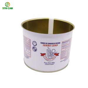 Wholesale Professional Tin Storage Containers / Large Empty Tin Cans Round Shape from china suppliers