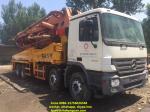 48 Meter Sany Used Concrete Pump Truck 11420 * 2500 * 4000 Mm Diesel Power