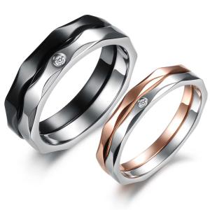 Wholesale Tagor Jewelry Super Fashion 316L Stainless Steel Ring TYGR040 from china suppliers