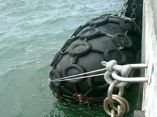 Yokohama Inflatable Rubber Fender New Integral Winding Air Tightness