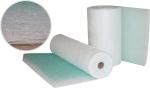 White Green Glass Fiber Filter Media Spray Booth Pre Air Filter Media