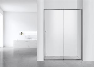 Wholesale Certified Aluminum Frame Arc Glass Shower Enclosures Clear Tempered Glass ABS Tray from china suppliers