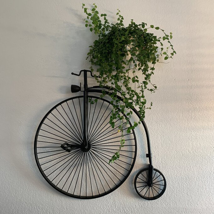 Wall Mounting Sculpture Vintage Home Styles Bicycle Wall Decor For Restaurant And Bar