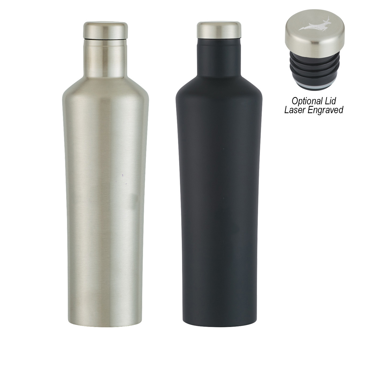 18OZ Stainless Steel Wine Bottle Vacuum Insulated Environmentally Friendly
