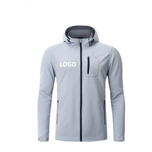 Wholesale Men Warm Autumn Down Jacket Long Sleeve Waterproof With Hoodies from china suppliers