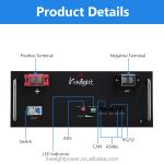 51.2v 100ah Battery Super Long Cycle Life Lifepo4 Battery rechargeable Lithium
