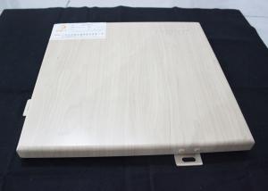 Wholesale Superior Acid Resistance Aluminum Wall Panel , Aluminum Exterior Facade Panels from china suppliers