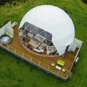 Wholesale Outdoor Waterproof Inflatable Dome Tent Hotel Modular Tent With Bathroom from china suppliers