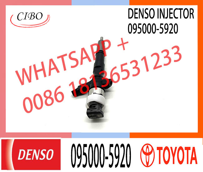 Common Rail Injector 23670-30110 095000-6180 095000-5920 for Diesel Engine 1KD-FTV