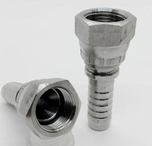 Wholesale Female Connection PT NPT Bsp Jic Stainless Steel Hydraulic Flexible Hose Fittings 26711 from china suppliers
