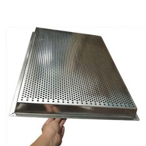 Wholesale Welded 30*60cm Stainless Steel Perforated Tray 304 316 High Temperature Baking from china suppliers