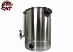 Single Wall Commercial Water Boiler OEM 2000W 540*315*355mm Optional Color