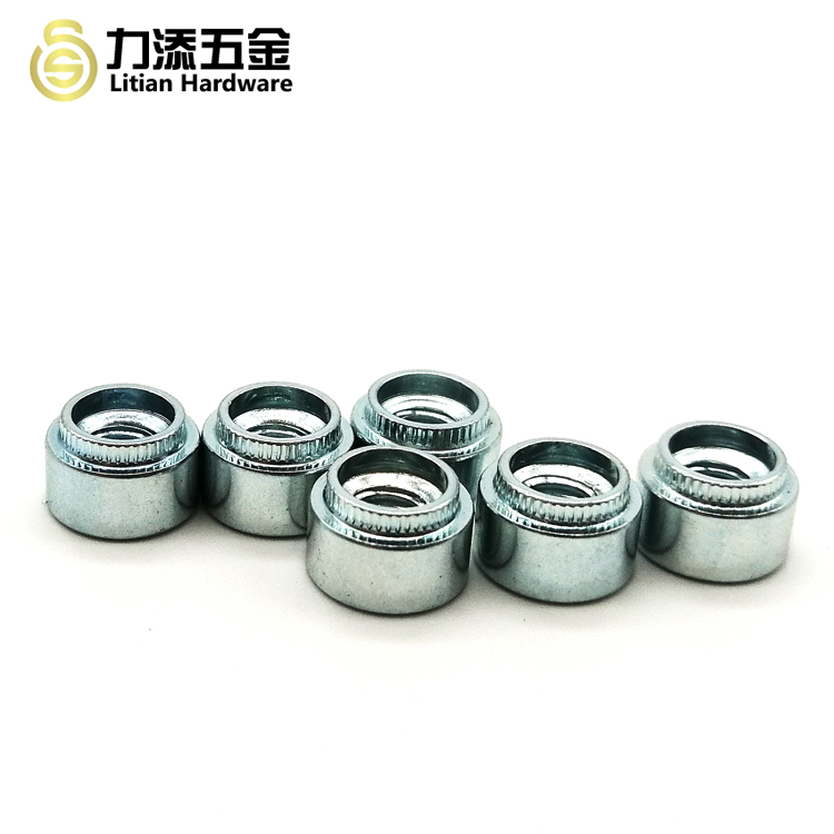 Round Metal Self Locking Nut Self Clinching PEM M12 Zinc Plated SGS Approved